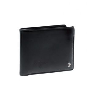 Cartier Black Leather Pasha De Bifold Wallet